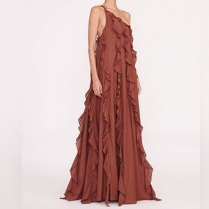 Staud April Dress Clove